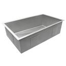 Ruvati 32 x 19 in. No Hole 1 Bowl Undermount Kitchen Sink 