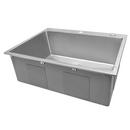 Ruvati 2 Hole Stainless Steel 1 Bowl Drop-in Kitchen Sink 