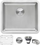 20-1/2 x 17-3/4 in. No Hole Undermount Bar Sink in Stainless Steel
