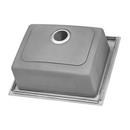 Ruvati 23-3/8 x 20-5/8 in. 2 Hole 1 Bowl Drop-in Kitchen Sink 