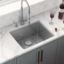 Ruvati 23 x 18 in. No Hole 1 Bowl Undermount Kitchen Sink 