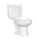 1.28 gpf Elongated Two Piece Toilet in White 
