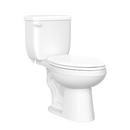 1.0 gpf Elongated Two Piece Toilet in White 