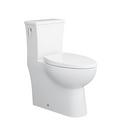 1.28 gpf Elongated Two Piece Skirted Toilet in White