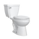 1.28 gpf Elongated Two Piece Toilet in White 