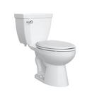 1.28 gpf 14 in. Rough-In Round Two Piece Toilet in White