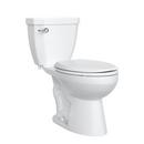 1.6 gpf Elongated Two Piece Toilet in White with 10 in. Rough-In