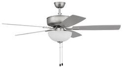 5 Blades 52 in. Indoor Ceiling Fan in Brushed Satin Nickel