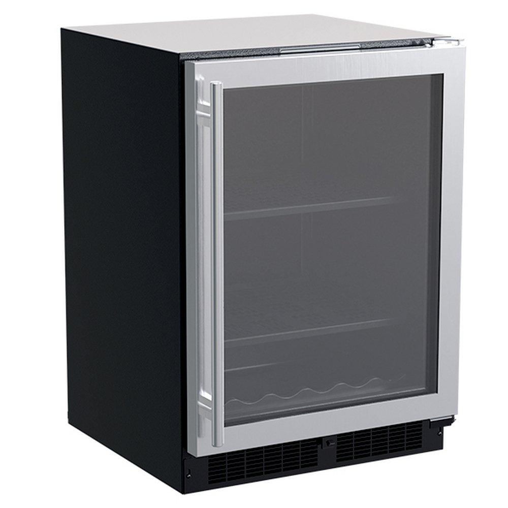 Marvel Industries Black 23-7/8 in. 5.5 cu. ft. Beverage Center 