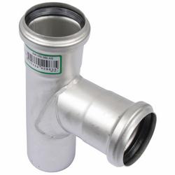 2 in. Sanitary 316L Stainless Steel Tee