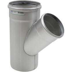 8 x 8 x 6 in. 316L Stainless Steel 45 Degree Wye