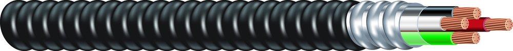 Southwire&reg; Black 14/4 ga Black THHN/THWN Cable 