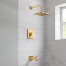 PROFLO&reg; Matte Black Single Handle Bathtub & Shower Faucet 