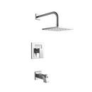 PROFLO® Chrome Single Handle Bathtub & Shower Faucet