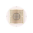 THIN BED SQ SHWR DRN PVC GOLD BN *X 