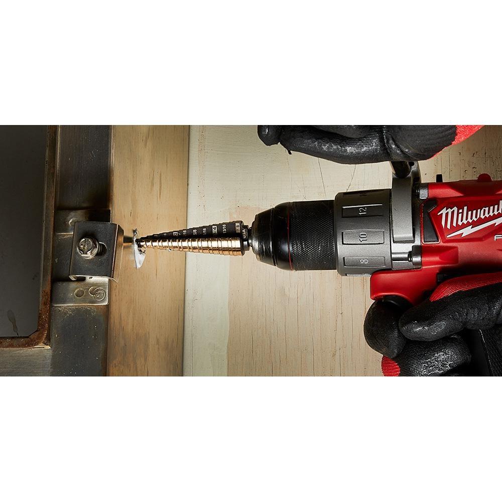 #4 3/16-7/8 COBA STEP DRILL BIT 