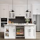 Signature Hardware Matte Black Bridge Pull Down Kitchen Faucet 