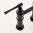 Signature Hardware Matte Black Bridge Pull Down Kitchen Faucet 