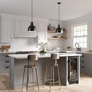 Signature Hardware Matte Black Bridge Pull Down Kitchen Faucet 