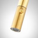 Signature Hardware Brushed Gold Bridge Pull Down Kitchen Faucet 
