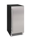 Avallon Stainless Steel 23-1/4 x 33-3/4 in. 26 lb. Rectangular Ice Maker 