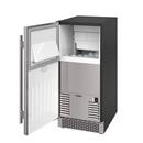 Avallon Stainless Steel 23-1/4 x 33-3/4 in. 26 lb. Rectangular Ice Maker 