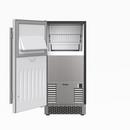 15" Built-In Indoor Gourmet Ice Maker with Drain Pump and Left Hinge in Stainless Steel 