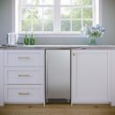 15" Built-In Indoor Gourmet Ice Maker with Gravity Pump and Right Hinge in Stainless Steel 