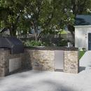 15" Built-In Outdoor Gourmet Ice Maker with Drain Pump and Left Hinge in Stainless Steel 