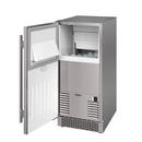 Avallon Stainless Steel 23-1/4 x 33-3/4 in. 26 lb. Rectangular Ice Maker 
