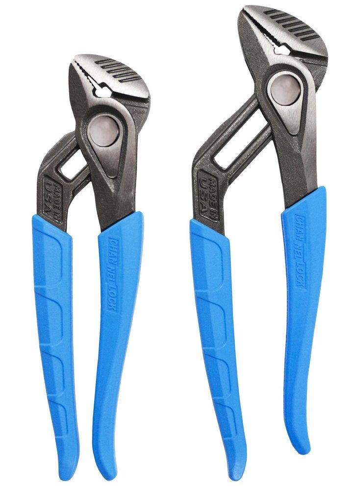 Channellock Polished Steel Tongue & Groove Pliers Set 