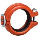 Victaulic Orange 2-19/20 in. Grooved Orange Enamel Ductile Iron Coupling 