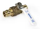 Uponor Brass Pex Brass Commercial Full Port Ball Valve 