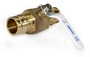 Uponor Brass Pex Brass Commercial Full Port Ball Valve 