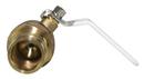 Uponor Brass Pex Brass Commercial Full Port Ball Valve 