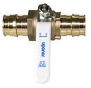 Uponor Brass Pex Brass Commercial Full Port Ball Valve 