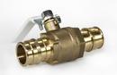 Uponor Brass Pex Brass Commercial Full Port Ball Valve 