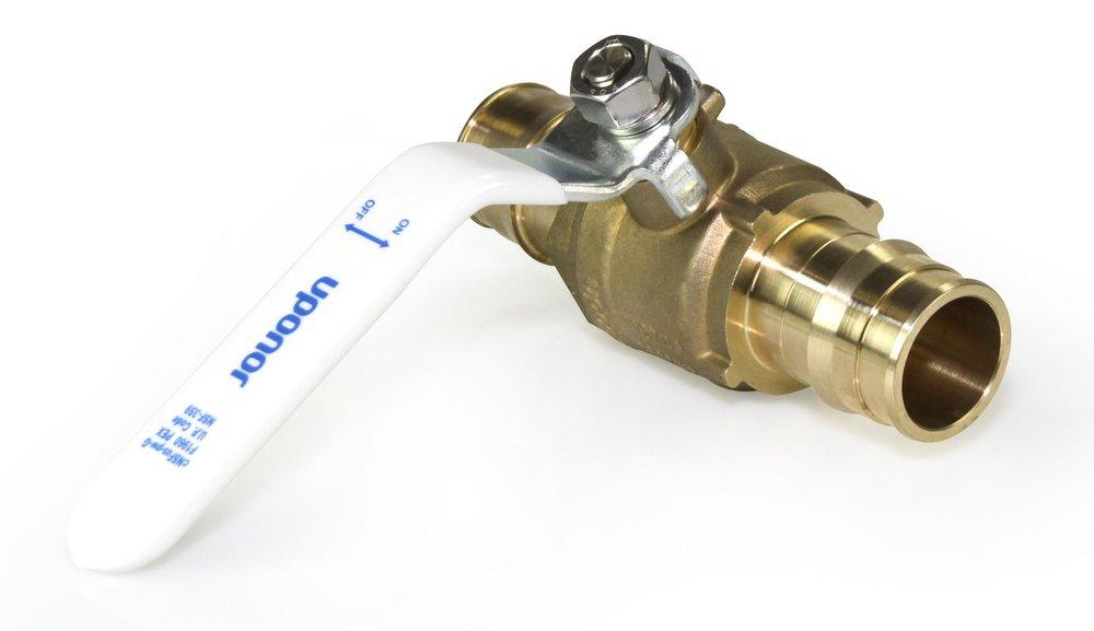 Uponor Brass Pex Brass Commercial Full Port Ball Valve 
