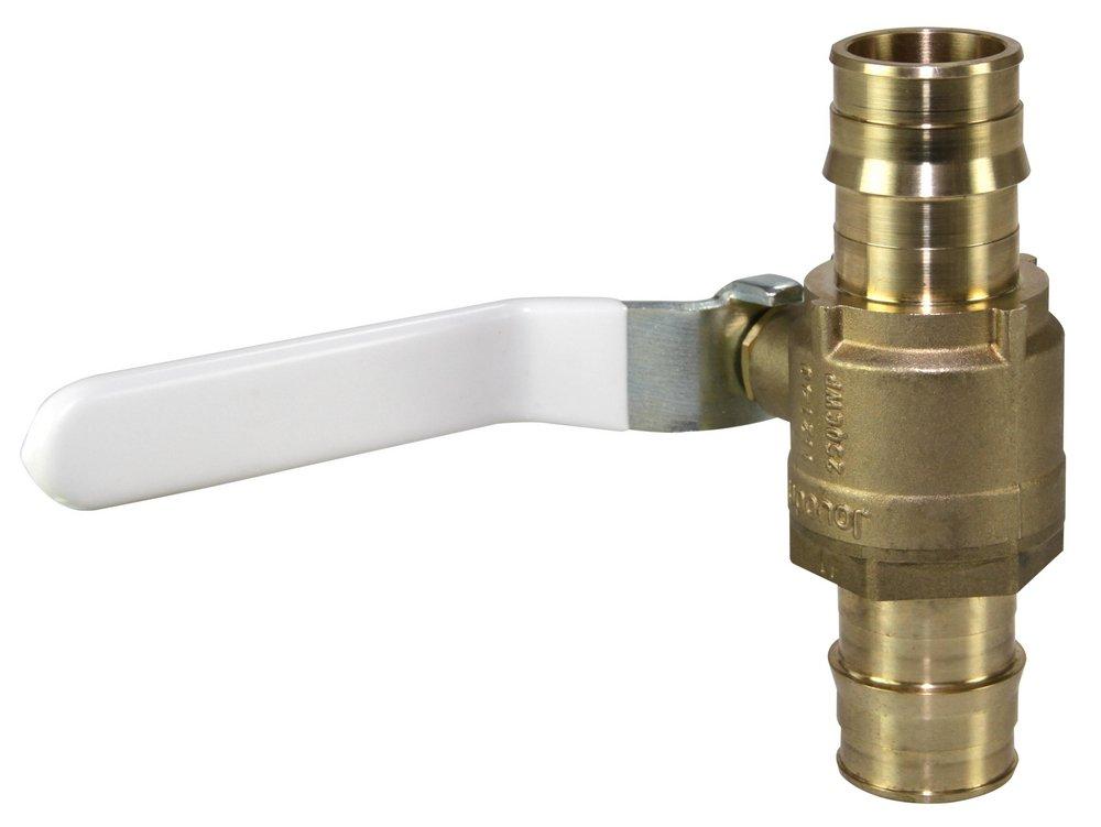 Uponor Brass Pex Brass Commercial Full Port Ball Valve 