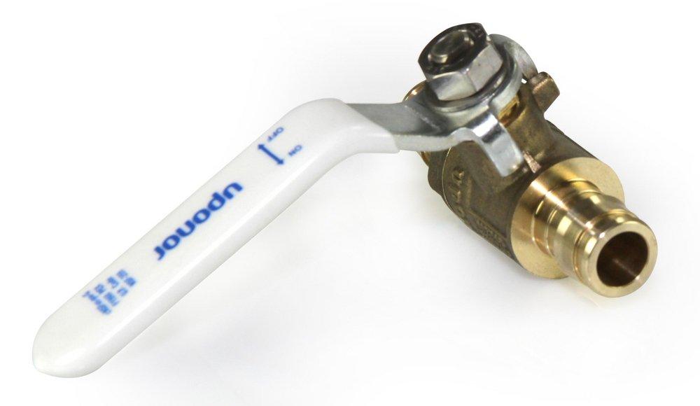 Uponor Brass Pex Brass Commercial Full Port Ball Valve 