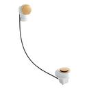 Signature Hardware Brushed Gold 22 in. Cable Drain 