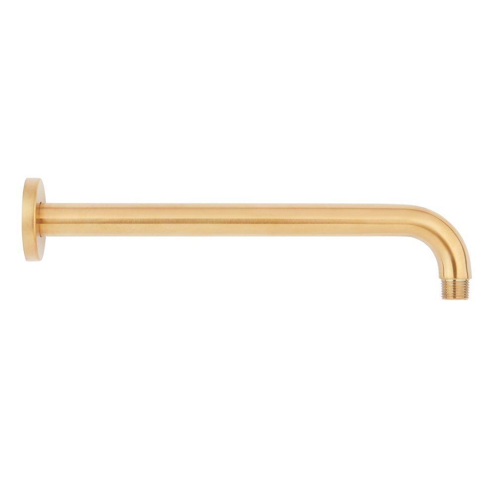 Signature Hardware Brushed Gold 22 in. Cable Drain 