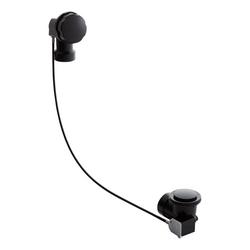 ABS Cable Drain & Overflow for 17 - 22 in. Deep Alcove Tubs in Matte Black