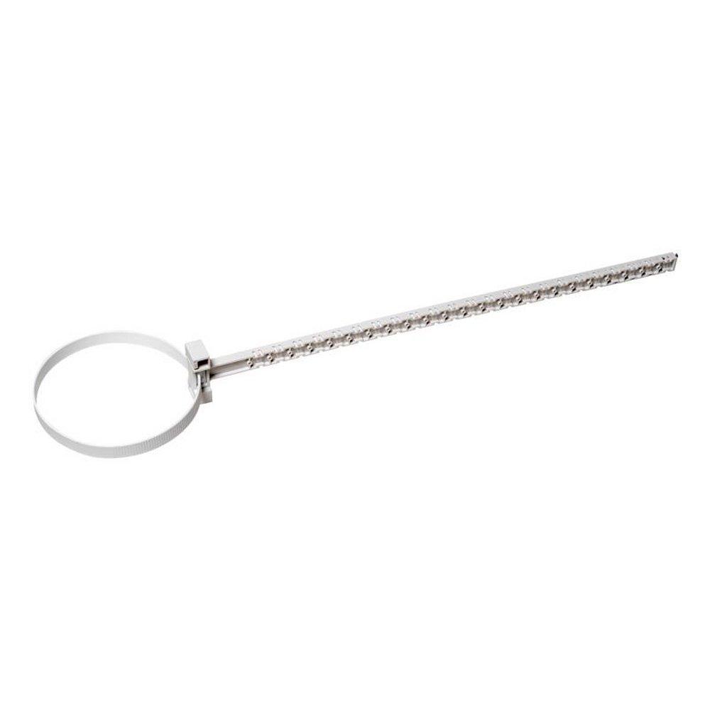 Oatey&reg; White Plastic Hanger in White 