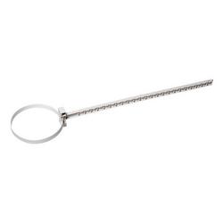 26 in. Plastic Hanger in White