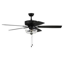 52 in. 5-Blade Indoor Ceiling Fan in Flat Black