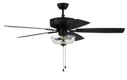 52 in. 5-Blade Indoor Ceiling Fan in Flat Black
