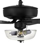 Craftmade Flat Black 52 in. 5-Blade Indoor Ceiling Fan 