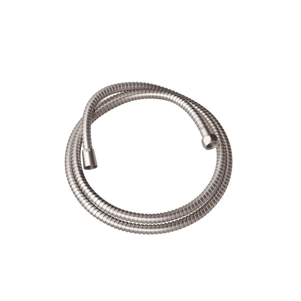 PROFLO&reg; Brushed Nickel 1/2 in. NPSM Metal Shower Hose 