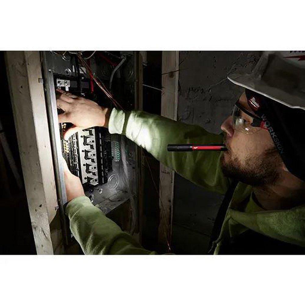 Rechargable 250 Lumens Pen Light with Laser 